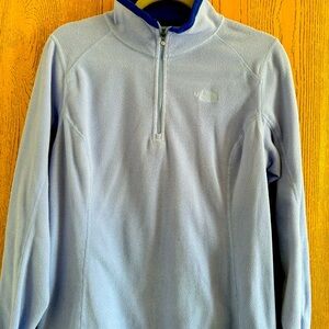 North face 1/4 zip sweatshirt